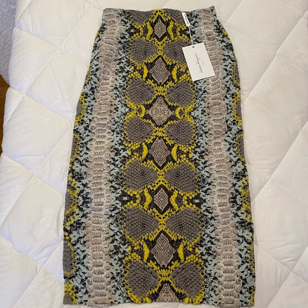 Ferragamo Python pencil skirt - Picture 11 of 13